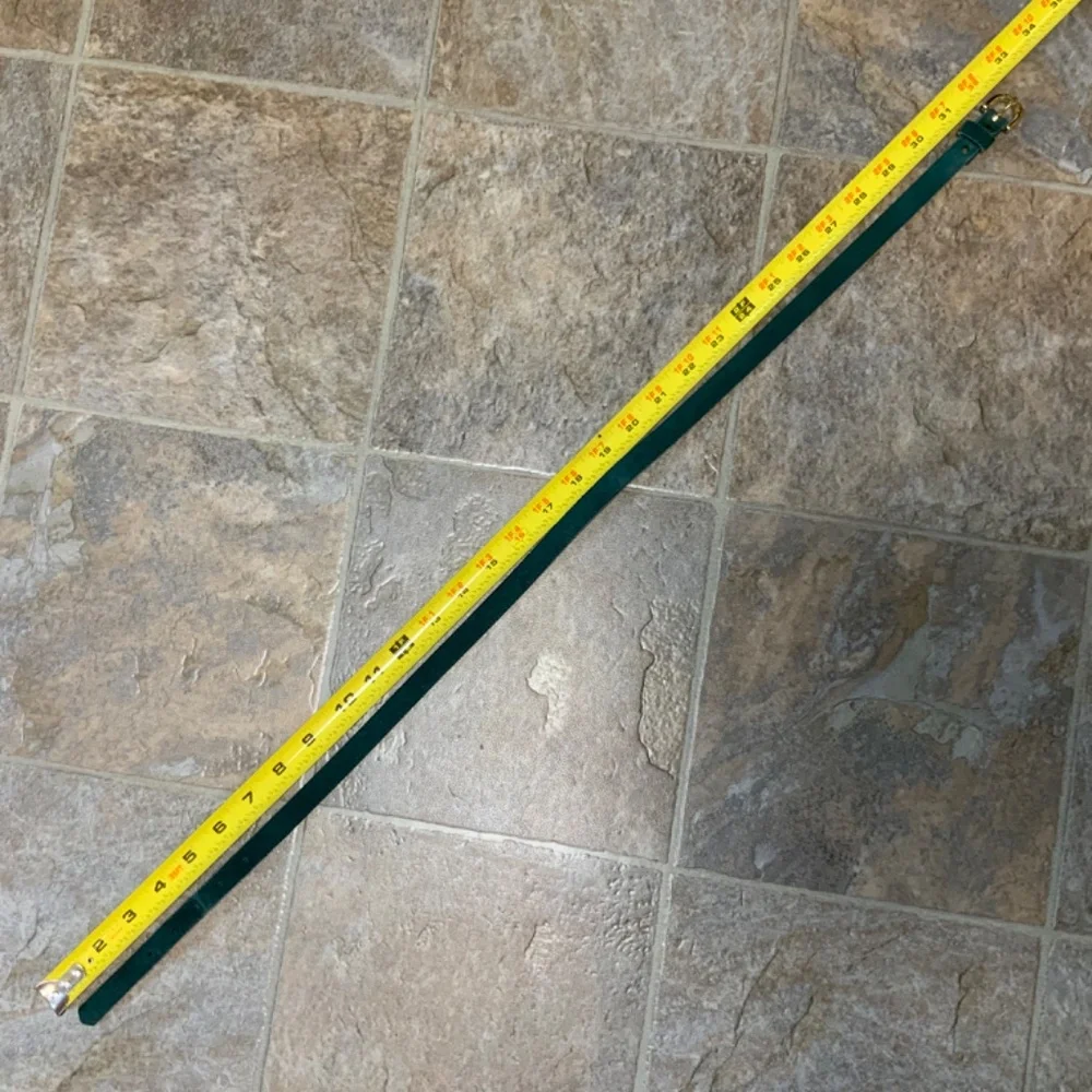 Green Suede Feel Skinny Belt - Picture 5 of 7